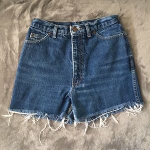Calvin Klein vintage denim shorts